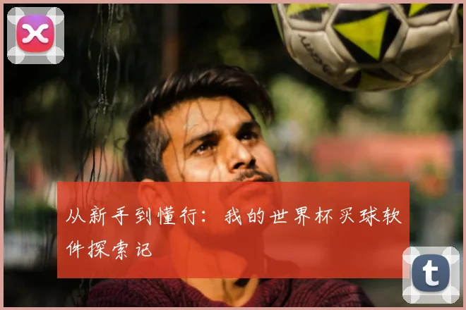 从新手到懂行：我的世界杯买球软件探索记